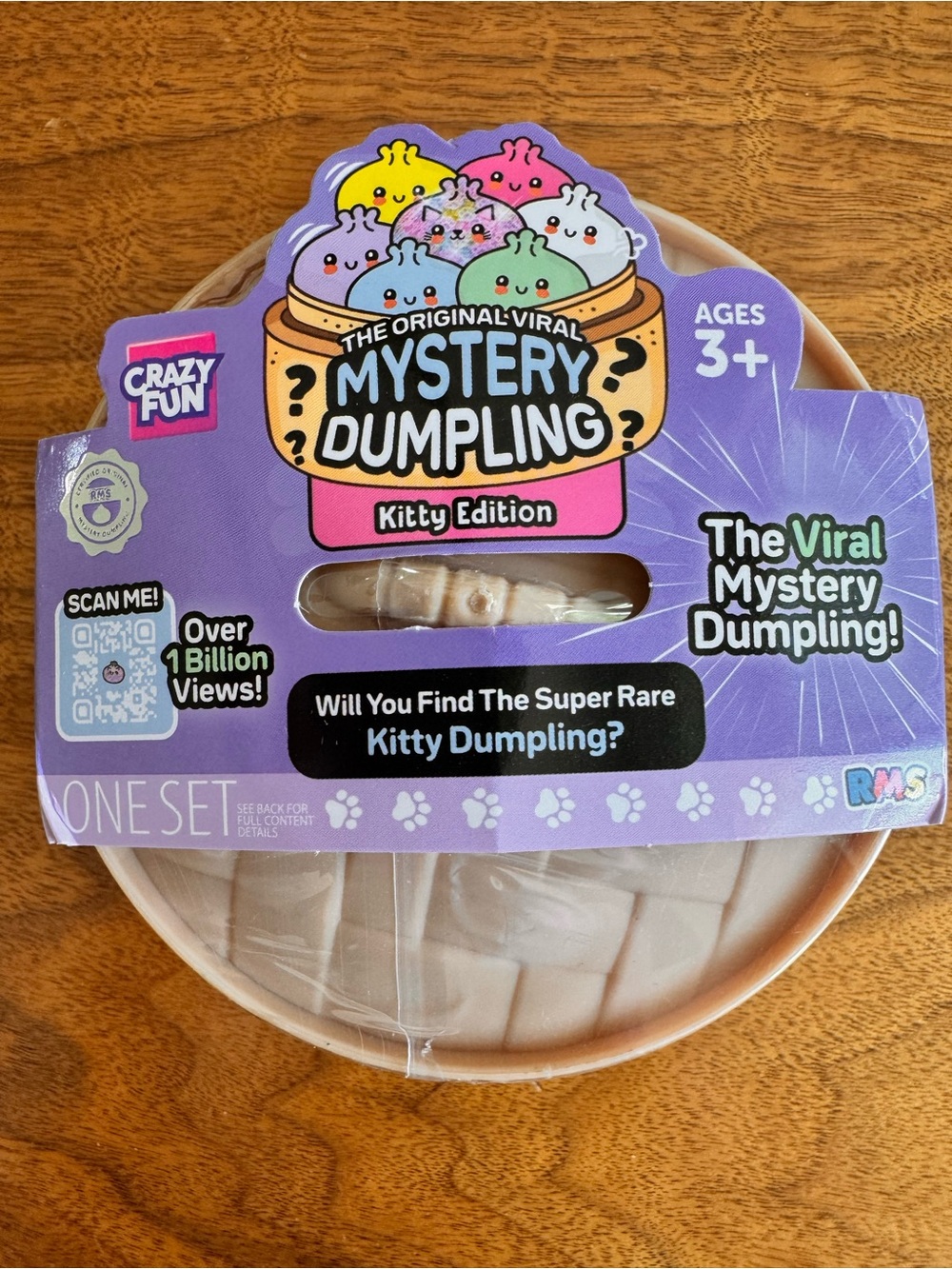RMS Mystery Dumpling Kitty Edition Viral Squishy NWT Factory Sealed